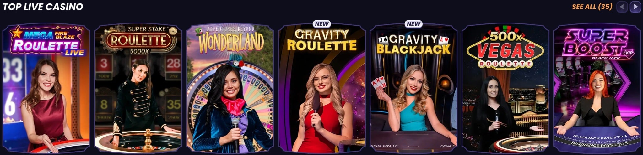 funbet1.nl live casino desktop
