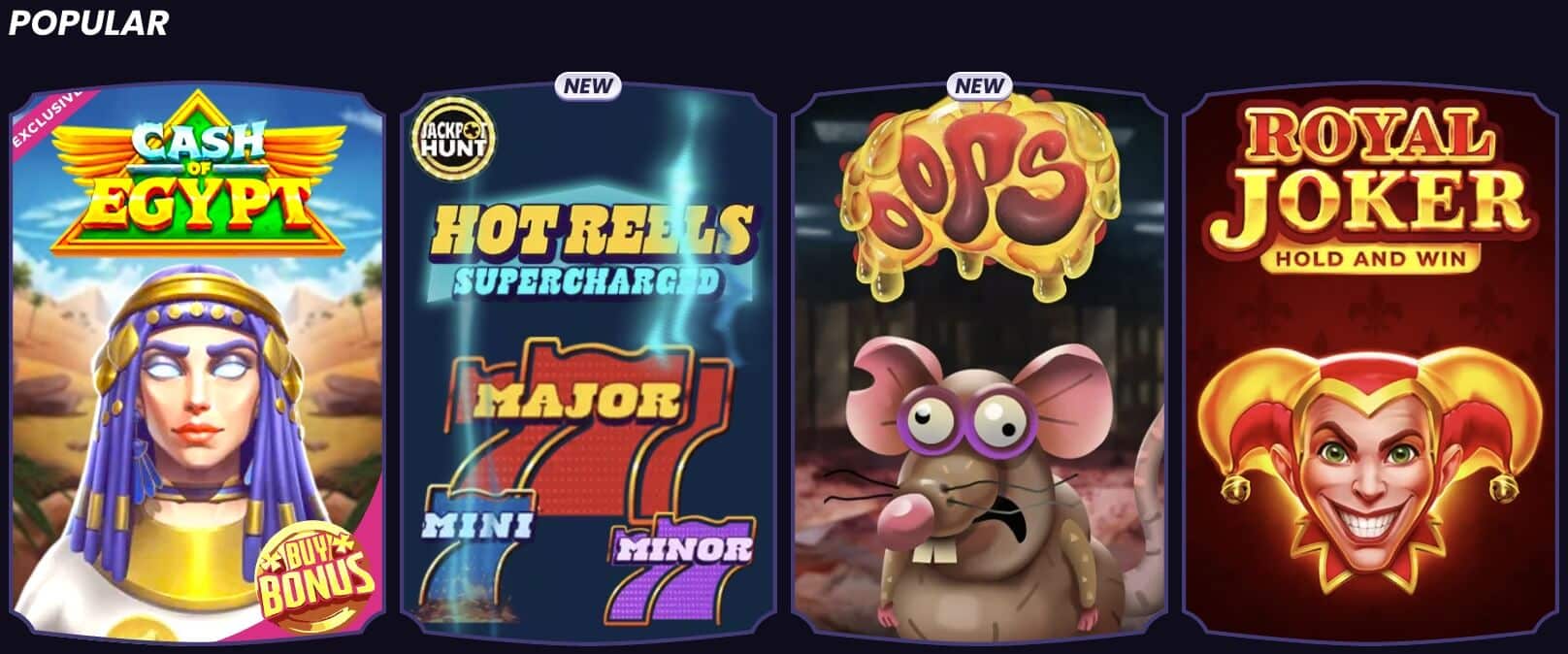 populaire spellen bij funbet mobiel